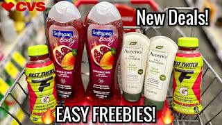 CVS Free & Cheap Coupon Haul | FREE Aveeno and Cheap Softsoap | New Deals to Grab Quick! 🔥🙌🏾