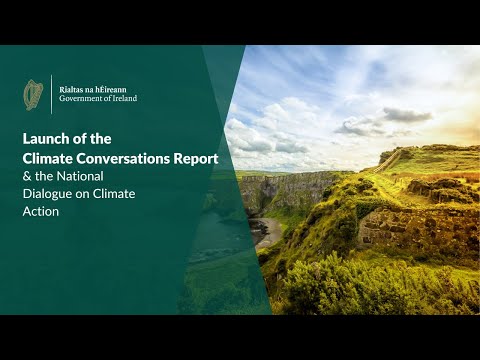 Launch of the Climate Conversations Report & the National Dialogue on Climate Action