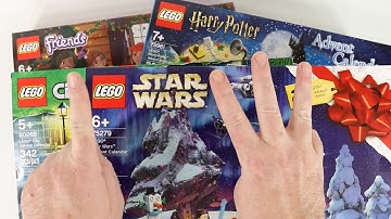 Day 13 LEGO Advent Calendars 2020 Reveal Star Wars 75279 Harry Potter 75981 Friends 41420 City 20368