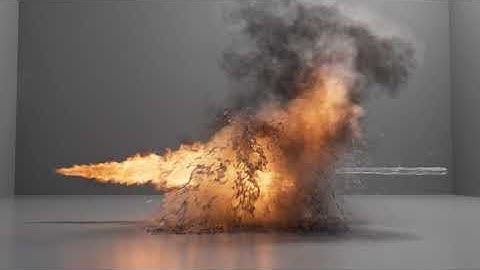 Fluid Combustion Solver - Alpha Demo 1