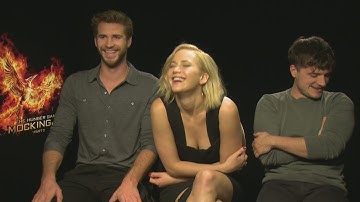Jennifer Lawrence says Hunger Games co-stars "didn