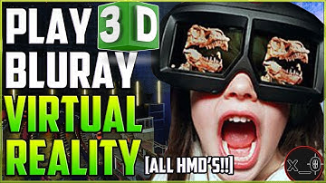 PLAY 3D MOVIES (Blu-ray) IN VIRTUAL REALITY [FREE!!] | Oculus Rift, GO, Vive, GearVR, WMR, Cardboard
