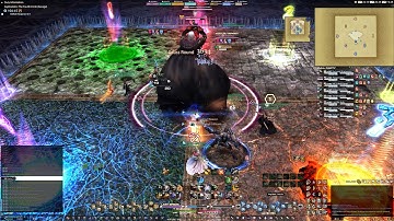 FFXIV - Pandaemonium - The Fourth Circle (Savage) (P4S) phase 1 clear - MCH pov