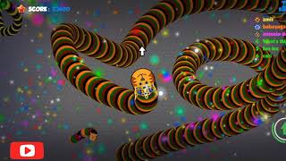 Snaky.io King  | Epic Snakeio Gameplay!  | Funny/Best Moments  | Snaky .io - MMO Worm Battle screenshot 3