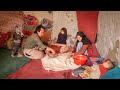 A day in the life afghan twins cooking  living in a cave