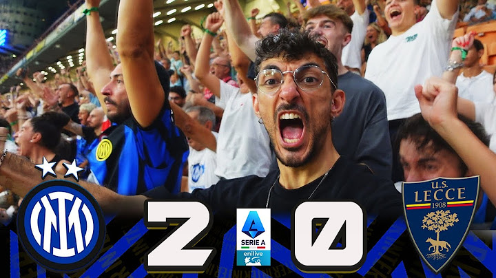 DARMIAN E CALHA FANNO IMPAZZIRE SAN SIRO! INTER 2-0 LECCE | LIVE REACTION TIFOSI | SERIE A 24/25