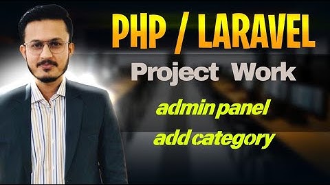 PHP /Laravel Job Portal Project Add Category Admin Panel in Urdu/Hindi Lecture-1