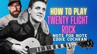 Learn Twenty Flight Rock Note for Note! (Eddie Cochran 1956) Adrian Whyte