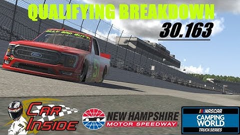 Qualifying Breakdown // iRacing C-Fixed Trucks at New Hampshire Motor Speedway