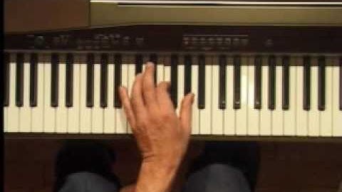 Piano Lesson - C#/Db Major Triad Inversions (Left Hand)
