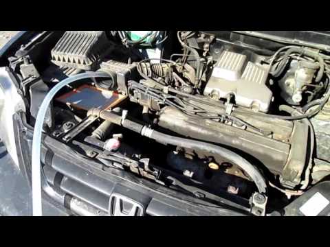 HONDA CRV ძრავისა და კატალიზატორის წმენდა KHS 003S