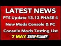 SNOWRUNNER NEWS - MODS UPDATE - CONSOLE MODS TESTING LIST !! PTS 13.12