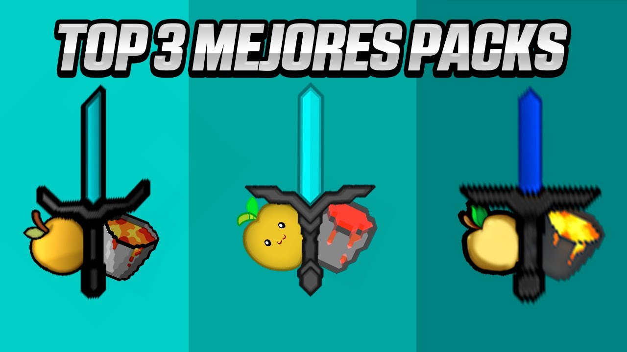 LOS MEJORES TOP 3 TEXTURE PACKS PARA MINECRAFT PVP - SKYWARS - SIN LAG ...