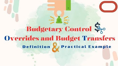 Oracle Cloud Tutorials for beginners: Budgetary Control Overrides and Budget Transfers with Practice