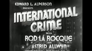 Adventure Mystery Crime Movie (1938)