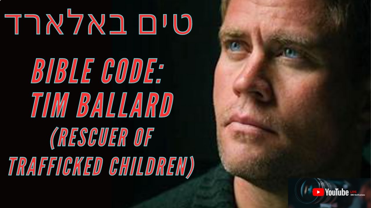 LIVE Bible Code Presentation: Tim Ballard (Rescuer of Trafficked ...