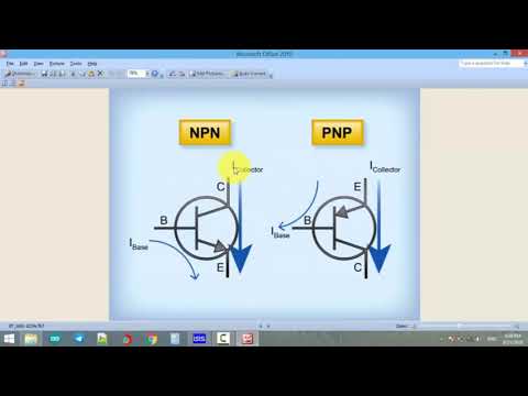 ត្រង់ស៊ីស្ទ័រ - NPN and PNP Bipolar Junction