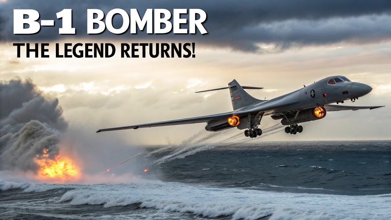 B-1 2025: Новый взгляд на легендарный бомбардировщик