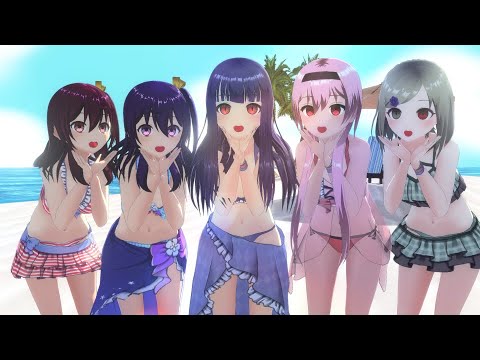 【VRoid_MMD】あおかげすずあすさすで「気まぐれメルシィ」