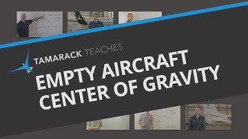 Empty Aircraft Center of Gravity