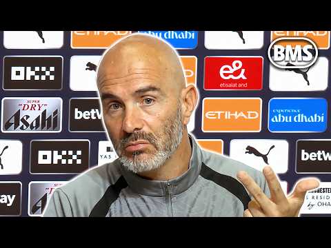 MARESCA: “WE NEED MORE NUMBERS!” 👀 Crystal Palace v Man City ⚽ Premier League 🔒 EMBARGO