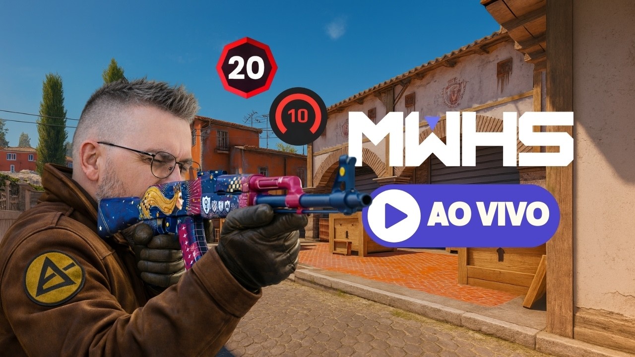 Professor de CS2 FACEIT 10 GC 20 | CLUBE HS | !CSGOSKINS  | !SCORPIONS | !DOT |