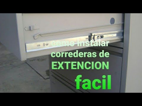 EmpoTIP #1  Como colocar o instalar correderas telescopicas FACIL 