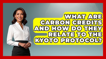 What Are Carbon Credits And How Do They Relate To The Kyoto Protocol? - Learn About Economics
