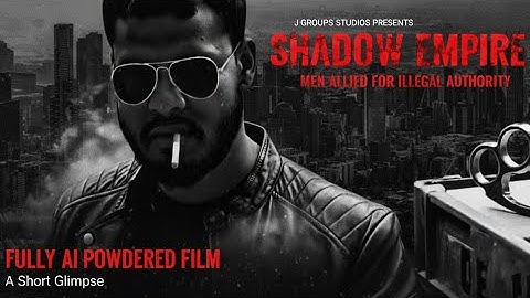 SHADOW EMPIRE | 30s Official Glimpse | FULL AI-POWERED FILM | Men Allied For Illegal Authority