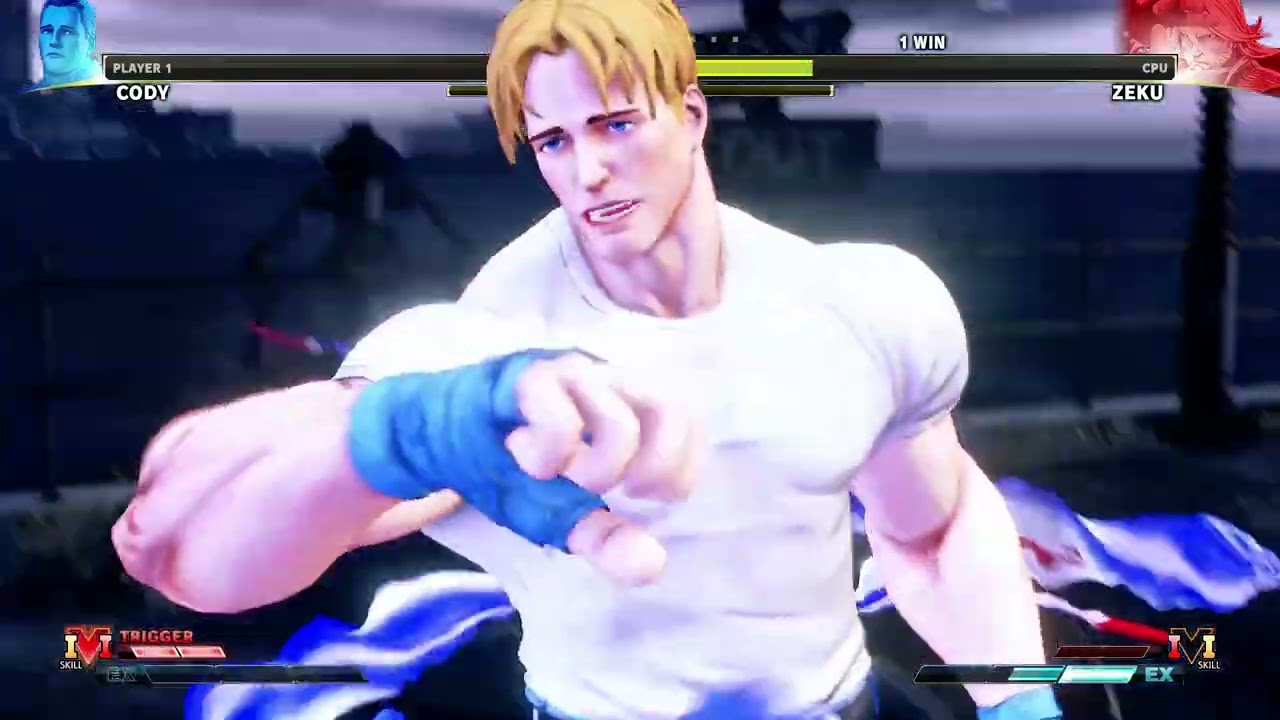 SF5 Cody vs Zeku (Guy)