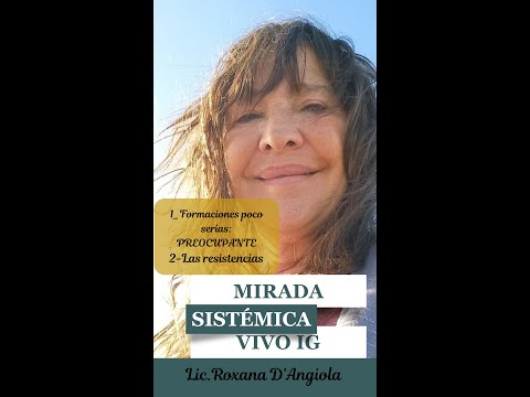 Charla informal vivo Instagram1- Las formaciones en Constelaciones poco serias2- Las resistencias