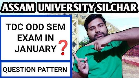 No confirmation for TDC Exam 2023 | Questions Pattern | Assam University | Pranoy Roy