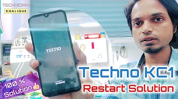 techno kc1 || restart || hang on logo solution ✅