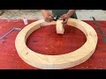 Extremely Special Woodworking Ideas With Rustic Wood // Make A Table With A Breakthrough Structure