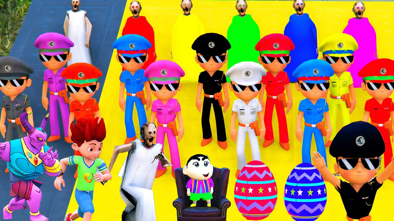 😁🤣 LITTLE SINGHAM Become Powerful GRANNY Little Singham Ka JADUI EGG Ko Tod Dia | Gta 5 Gameplay