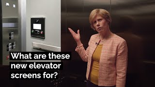 Celebrity What is that screen in the elevator for? Our Director of Building Codes explains. BRR Codes Series Profile