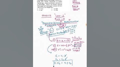 PARTA CSIR BASED ON CLASSICAL MECHANICS