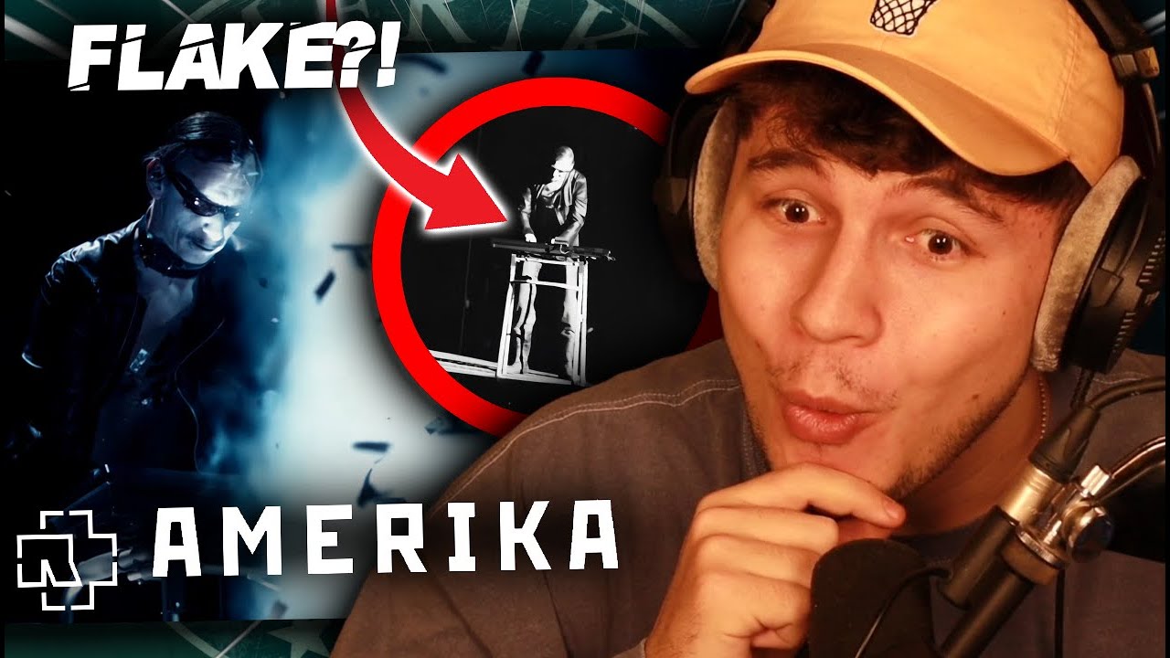 FLAKE mit ROLLATOR😂?!?...Reaktion : Rammstein - Amerika (Live at Paris)