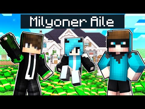 AİLECEK MİLYARDER OLDUK 😱 -Minecraft