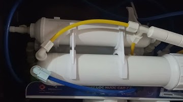 máy lọc nước RO chảy nước Thải  liên tục do hỏng van 1 chiều