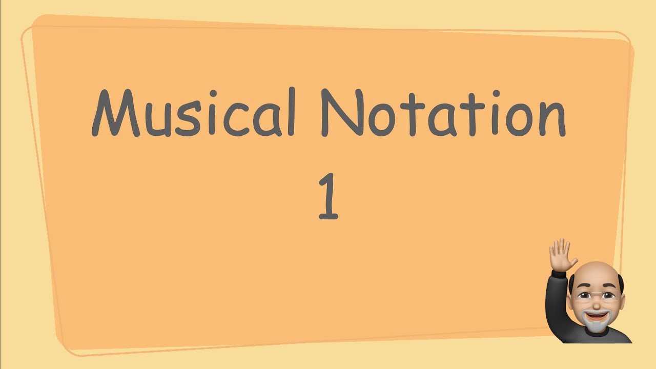 Notation - 1 - YouTube
