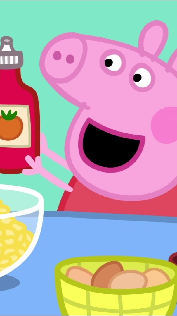 Making Daddy Pig a Father's Day Cake #PeppaPig #Shorts