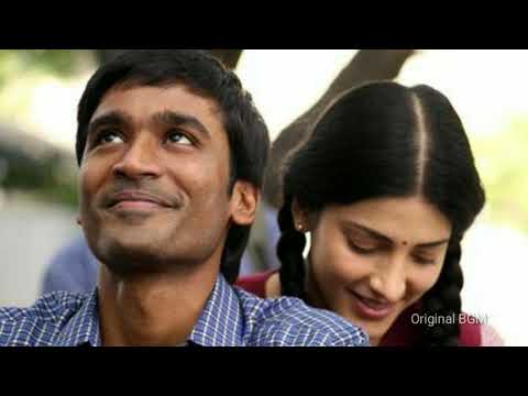 3 Movie HD Background Music || Dhanush ❤️ Sruthi Hassan|| Original BGM -  YouTube