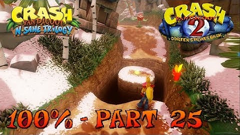 Crash Bandicoot 2 - N. Sane Trilogy - 100% Walkthrough, Part 25: Diggin