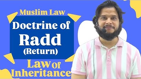 Doctrine of Radd (Return) || Muslim Law of Inheritance || Practical Calculations || Judiciary Mains