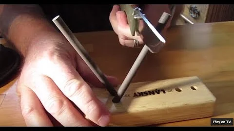 I Love The Lansky 4 Ceramic Rod Turn Box Knife Sharpener