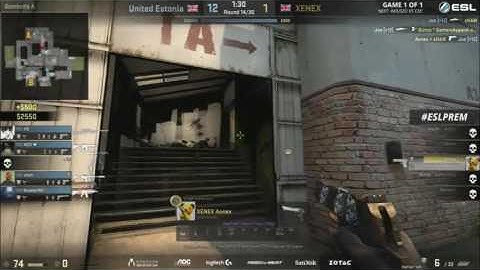 CS:GO - Joe Insane No Scope Collat vs XENEX @ ESL UK Premiership