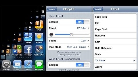 SleepFX: iOS7 Cydia Tweak [Review] [Jailbreak]