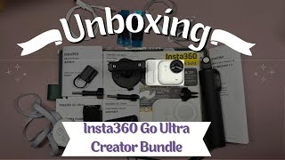 Unboxing the Insta360 Go Ultra + Creator Bundle &amp; Ring Remote | First Impressions (Not Sponsored)