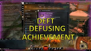 Gw2 - Deft Defusing Achievement Clockwork Chaos